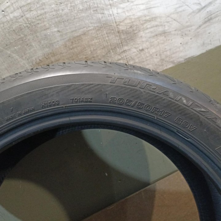 Bridgestone Turanza T001 205/50 R17 Пр-во Япония