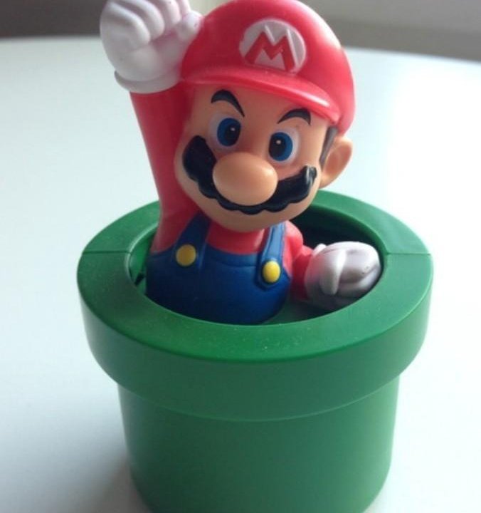 Игрушка Макдональдс Super Mario 2017 happy meal.