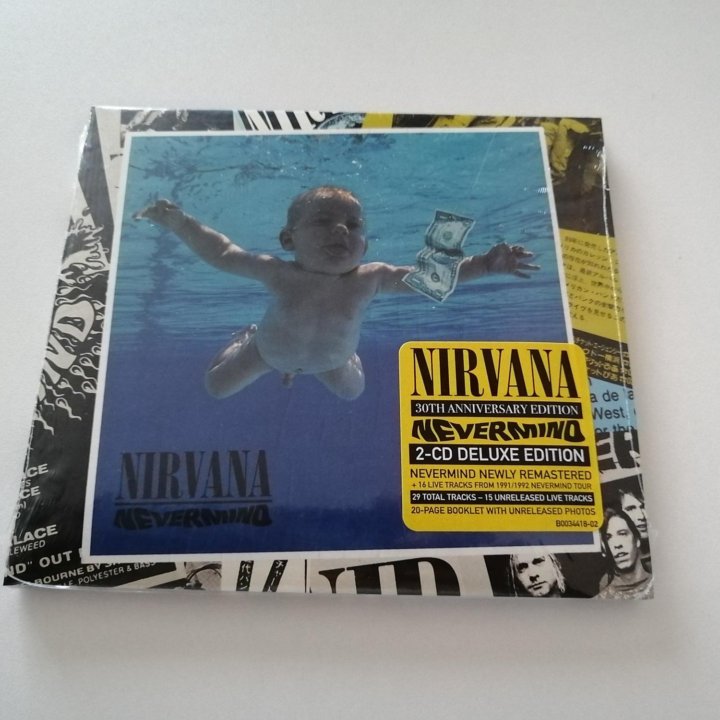 Nirvana - Nevermind 1991/2021 CDх2