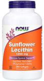 NOW Lecithin Sunflower 1200 мг 200 капсул