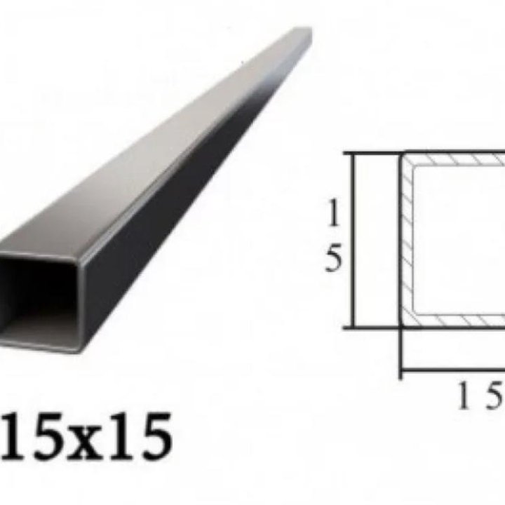 Столбики 15*15*1.5мм