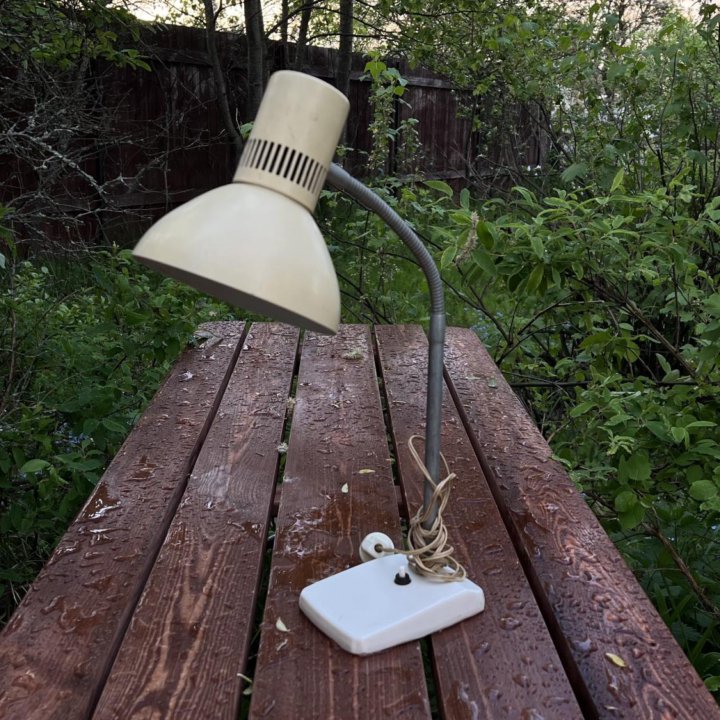 Настольная лампа ссср