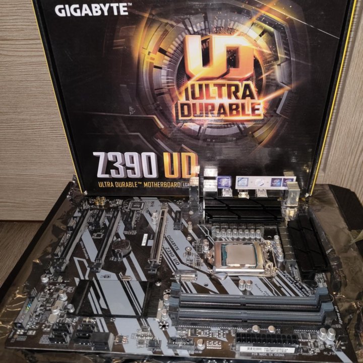 I5 9600k + z390 ud