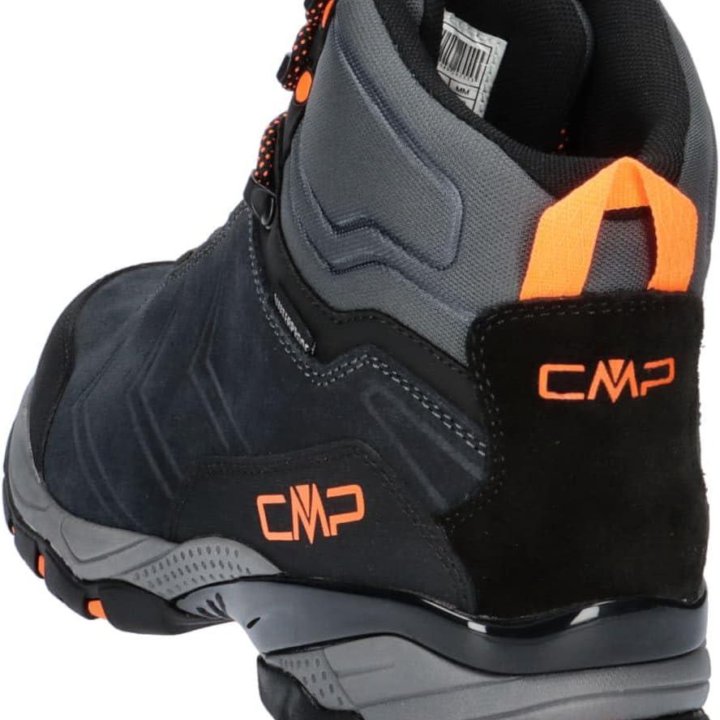 Ботинки CMP Melnick Mid Trek B.Blue-Flam Fluo м.