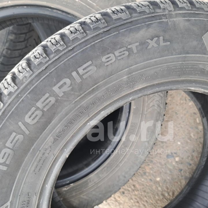 195/65/15 Nokian TYRES Hakkapeliitta-8 (шипы)