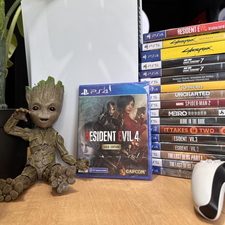 Игры PS4 PS5 Resident Evil 4 Gold Edition