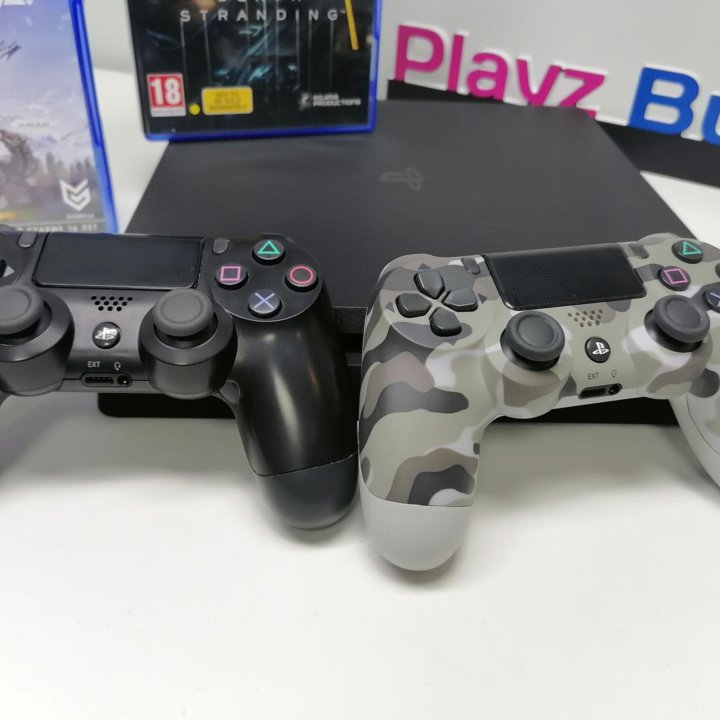 PS4 Slim+2джоя, игры