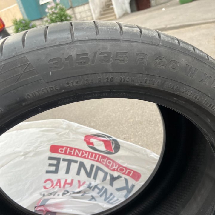 Continental SportContact 5 315/35 R20 и 275/40 R20