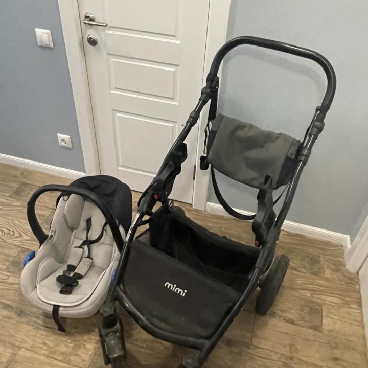 Прогулочная универсальная коляска 3 в 1