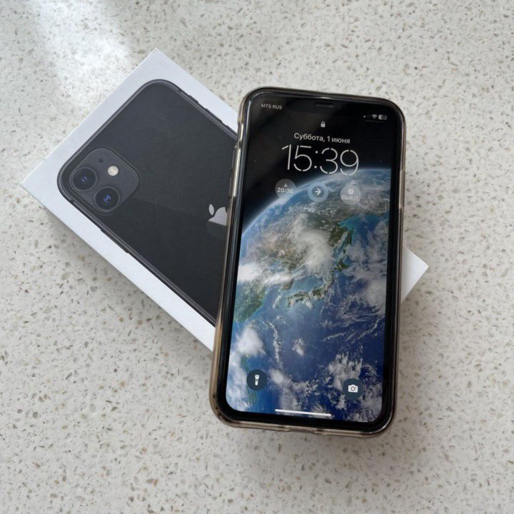 iPhone 11 (черный 64gb)