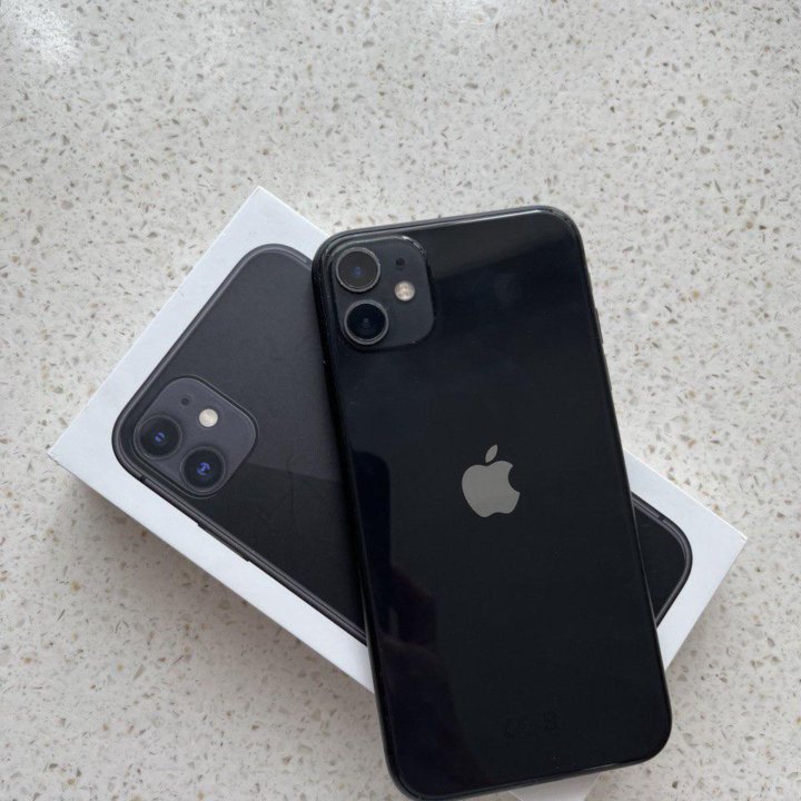 iPhone 11 (черный 64gb)