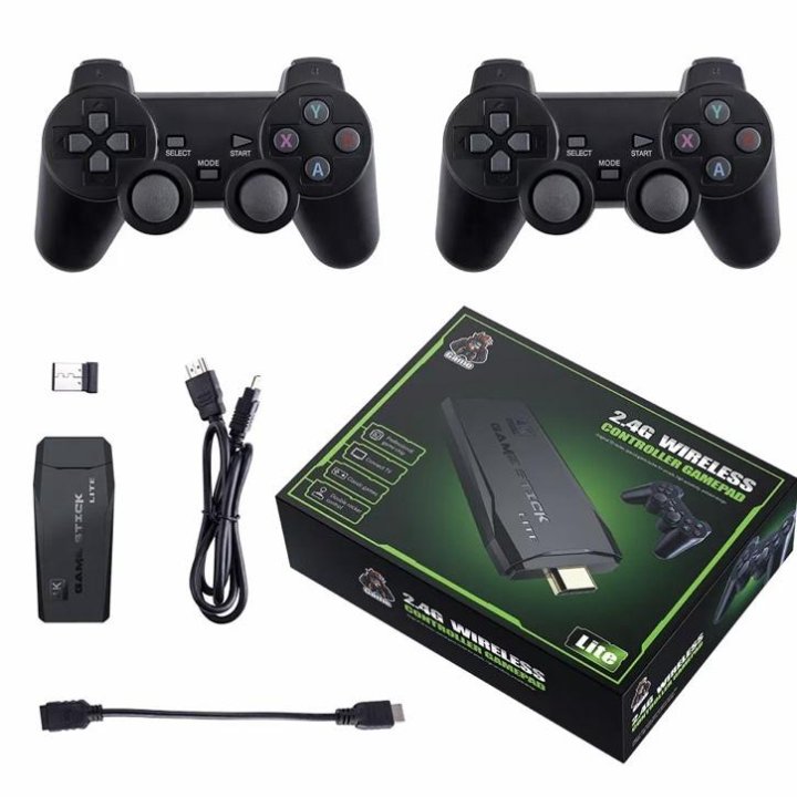 Беспроводная игровая приставка 2.4 Wireless Controllers Gamepad 32 Gb