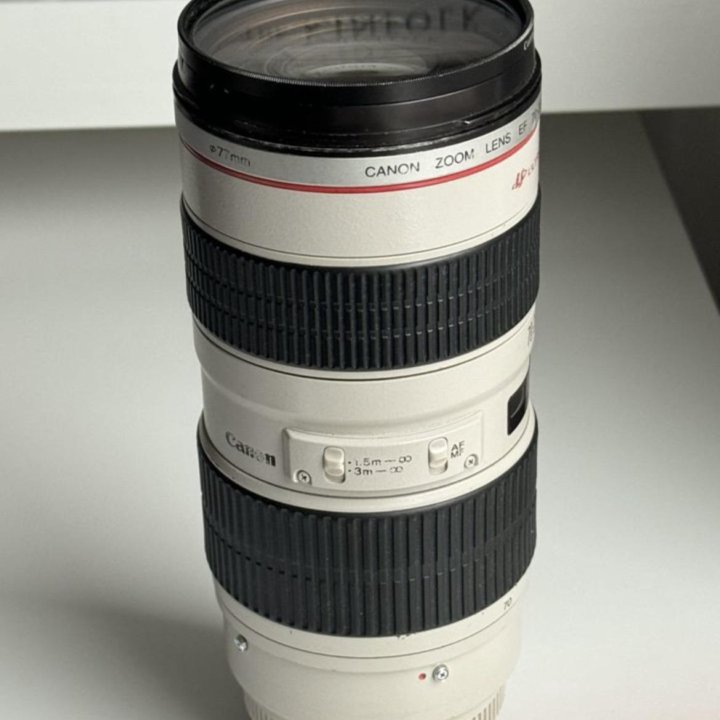 Canon zoom lens ef 70-200mm1 2.8 l ultrasonic