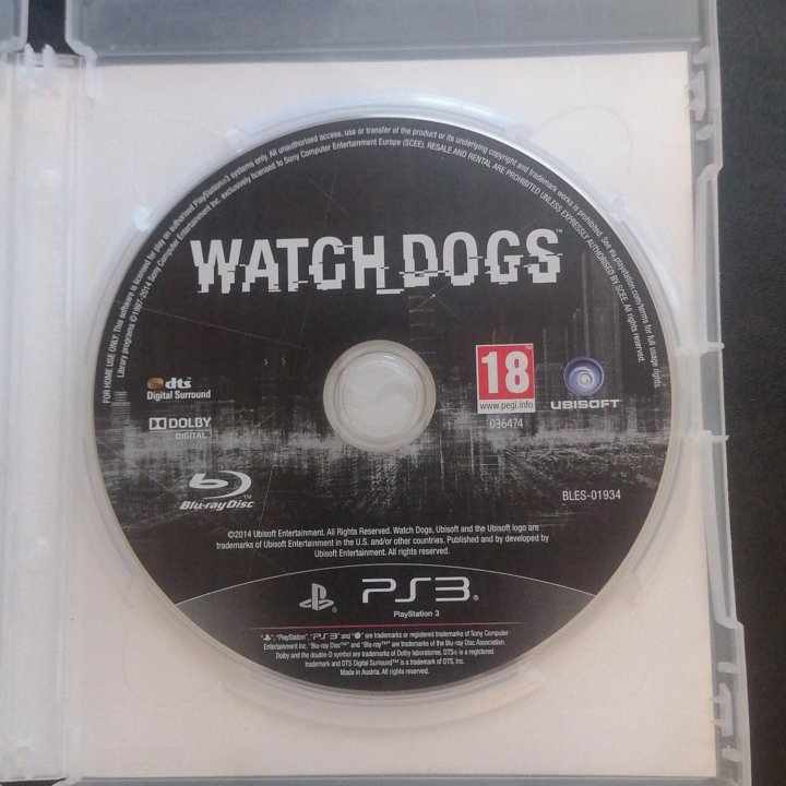 Watch dogs игра на ps3