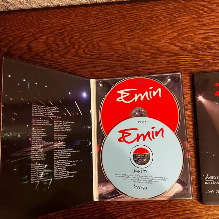 EMIN концерт в Crystal Hall (CD+ DVD) Limited Ed.