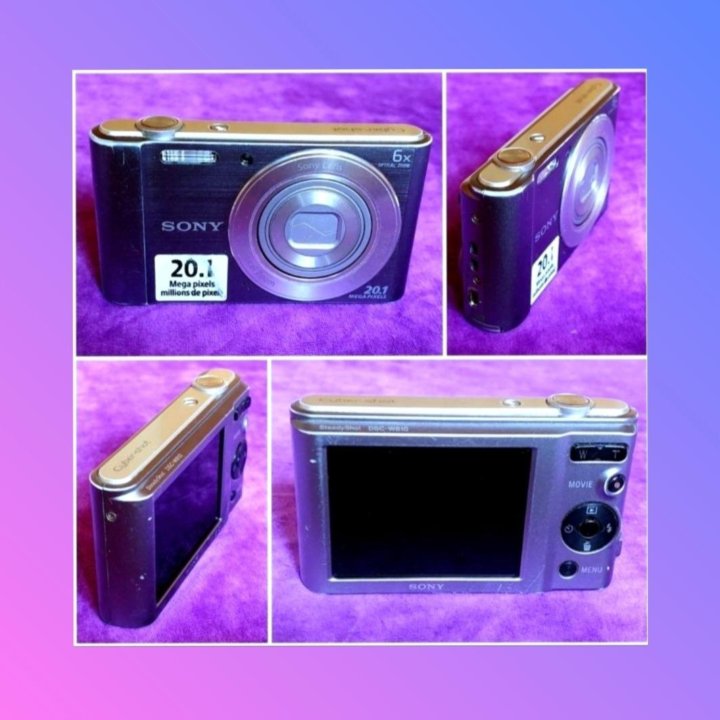 Цифровой фотоаппарат Sony Cyber-Shot DSC-W810