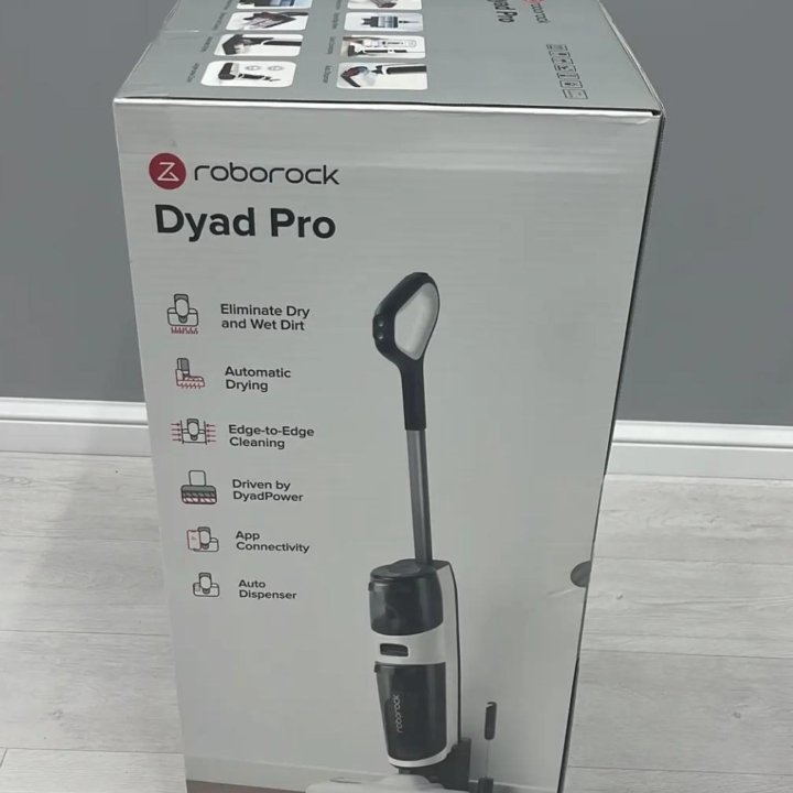 Моющий пылесос Roborock Dyad Pro. Новый (2023)