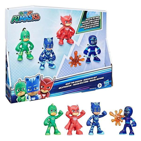 Новый набор PJ masks Герои в масках 4шт.Оригинал