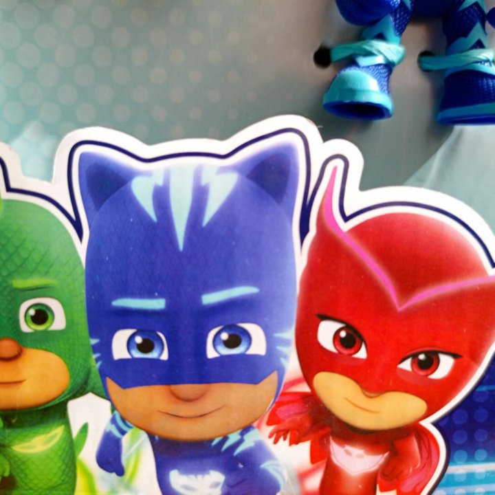 Новый набор PJ masks Герои в масках 4шт.Оригинал