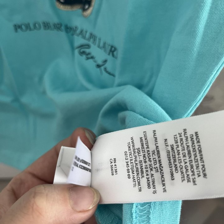 Новая Polo Ralph Lauren bear размер S