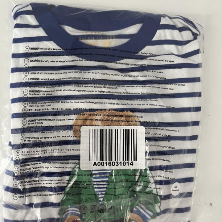 Новая Polo Ralph Lauren bear S