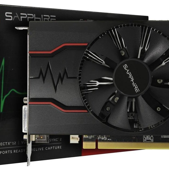 Видеокарта Sapphire Pulse Radeon RX 550 4гб