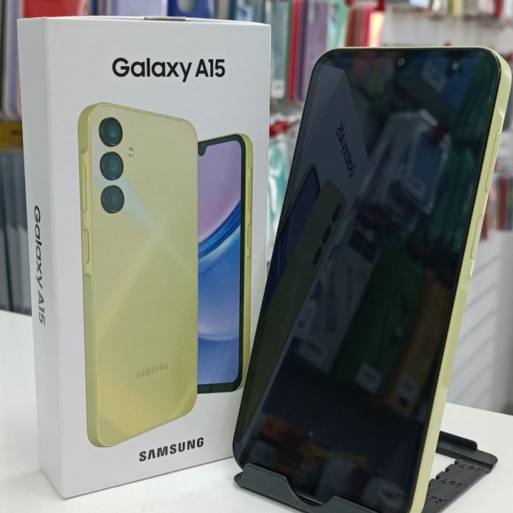 Смартфон Samsung Galaxy A15 6/128GB Yellow