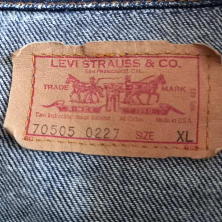 Куртка Levi's спенсер XL