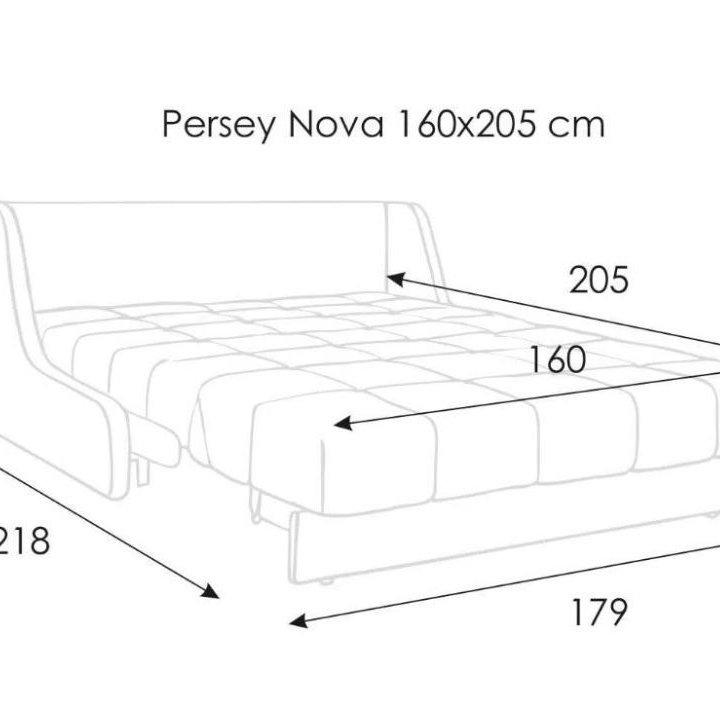 Диван-кровать Askona Persey 160см с витрины новый