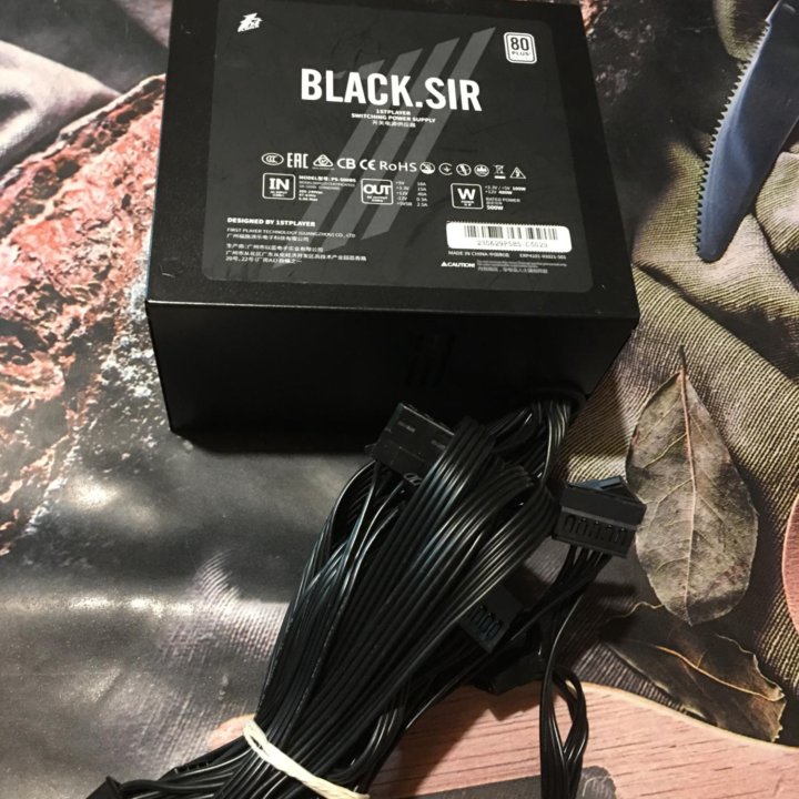 Блок питания для ПК. BLACK. SiR PS-500BS. 500w