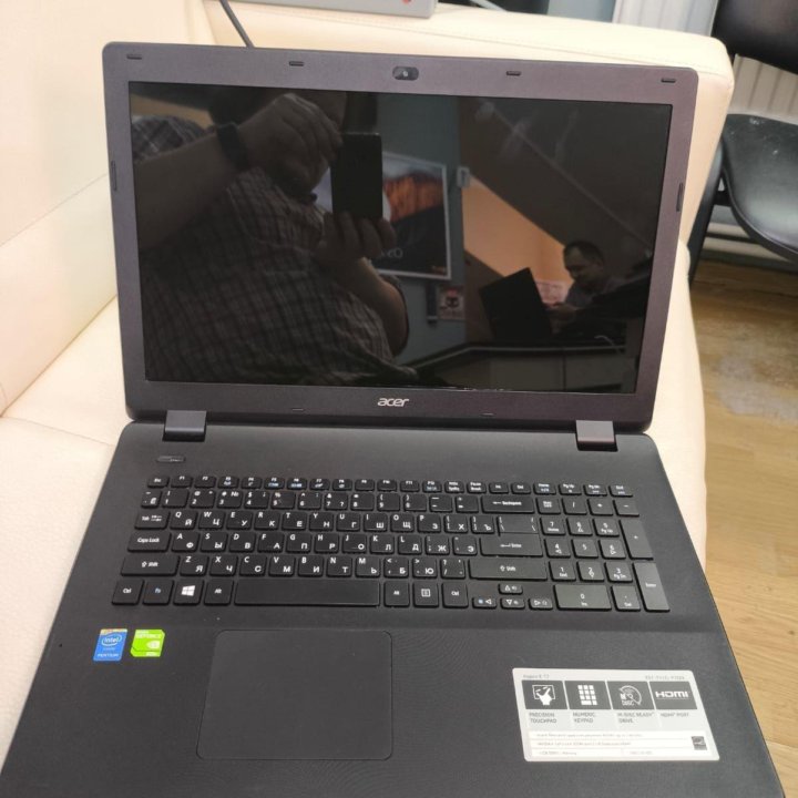 Acer e17, игровой ноутбук ACER ES1-711, 17.3” Inte