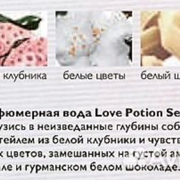 Парфюмерная вода Love Potion Secrets