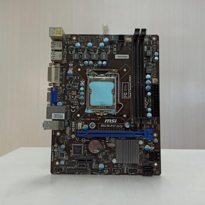 Материнская плата MSI H61M-P31 (G3) сокет 1155