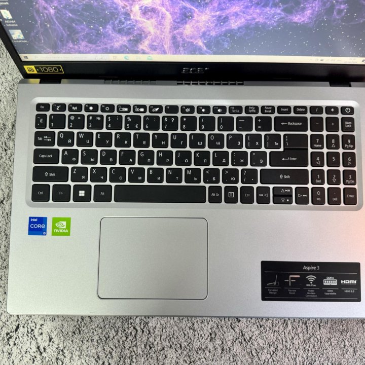 Ноутбук acer на Core i5-1135G7/ MX350