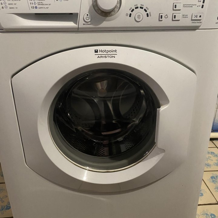 Стиральная машина hotpoint ariston