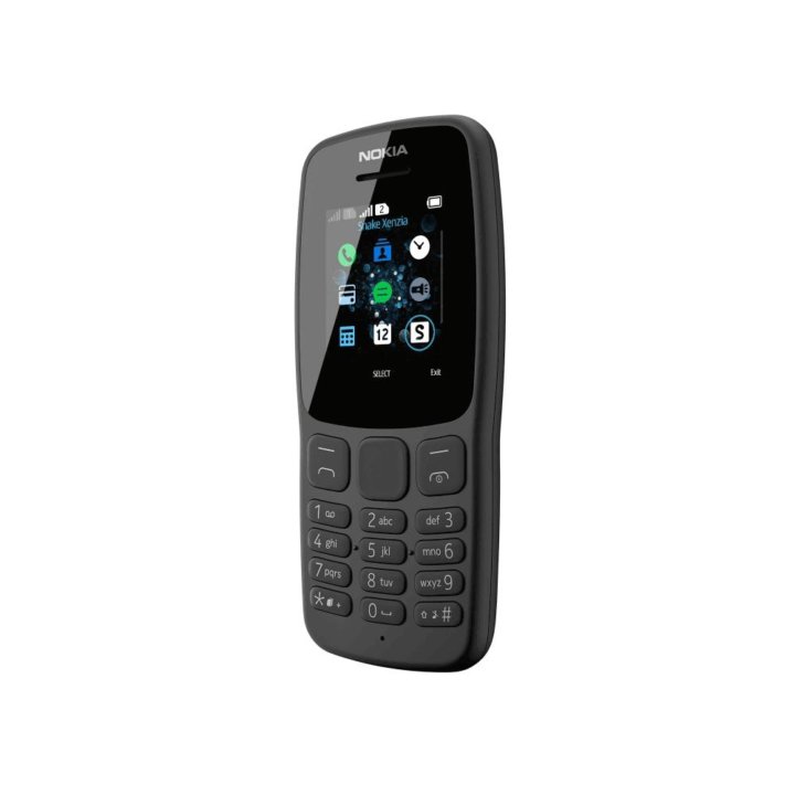 Сотовый телефон Nokia 106 (2018) серый