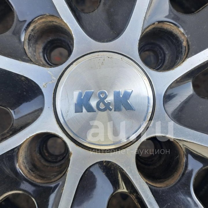 Комплект дисков GTR Style K&K Wheels 4х100 R-14