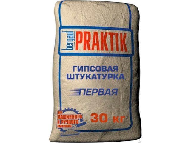 Штукатурка Bergauf Praktik гипсовая первая