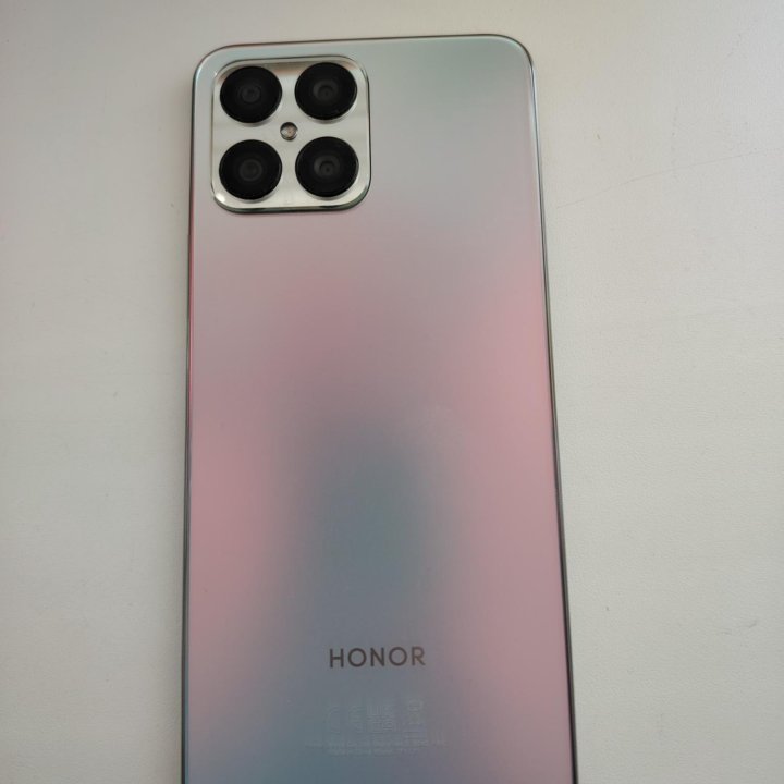 Смартфон HONOR X8 128 ГБ серебристый