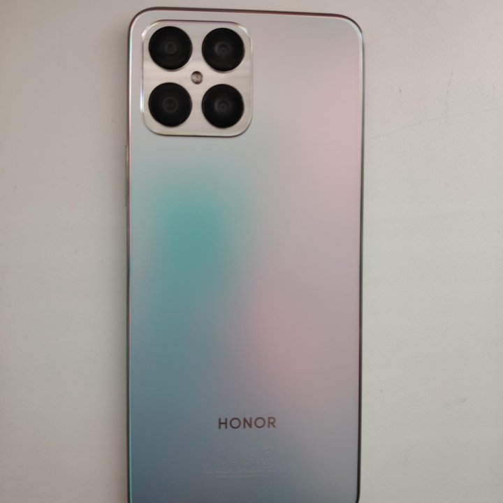 Смартфон HONOR X8 128 ГБ серебристый