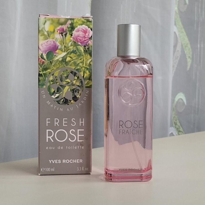 Туалетная вода Rose Fraiche от Yves Rocher