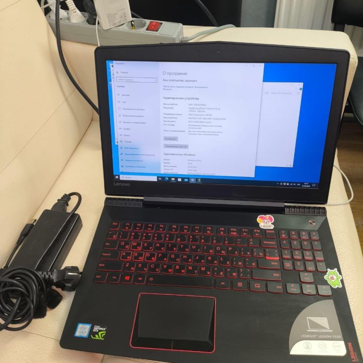 Убийца игр Lenovo LeGiON Y520, 4gb GTX1050, ноутбу