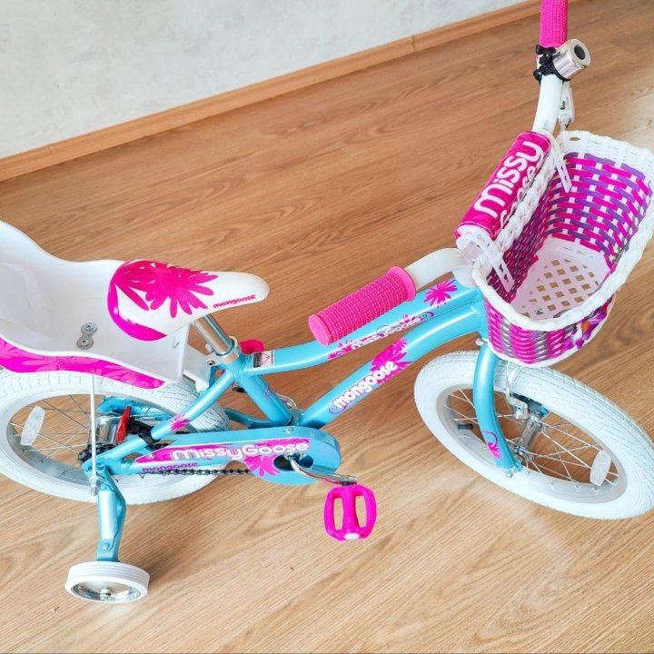 Новый детский велосипед Mongoose MISSYGOOSE 16