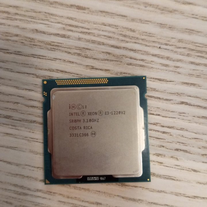 Процессор intel xeon e3 - 1220v2