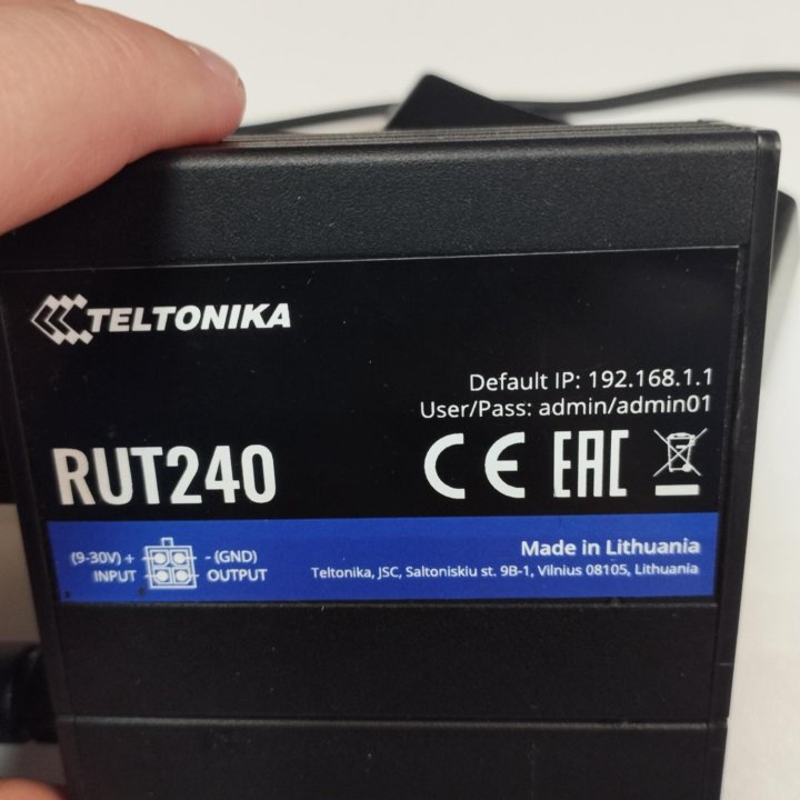 Маршрутизатор teltonika rut240