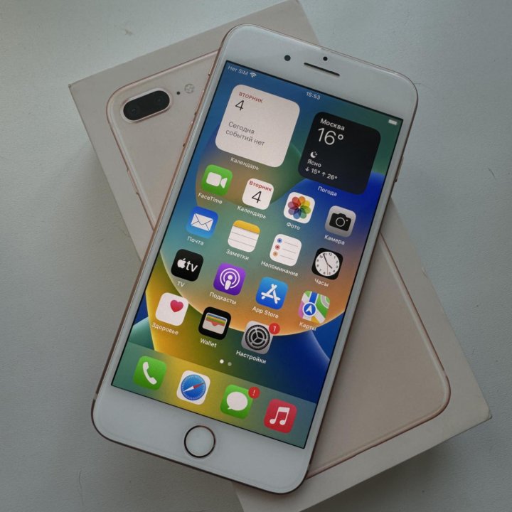 Продам iPhone 8 Plus 64Gb Gold РСТ