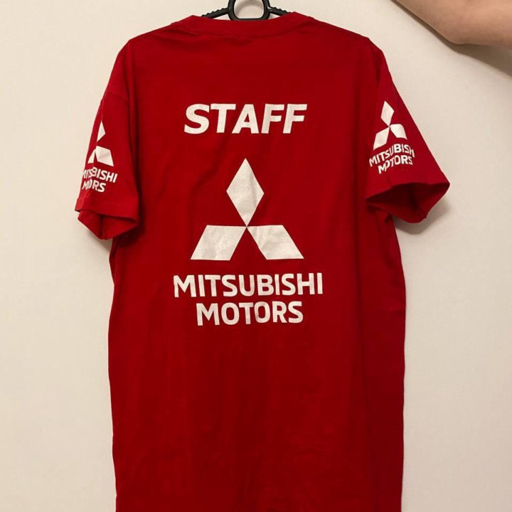 футболка стафф mitsubishi