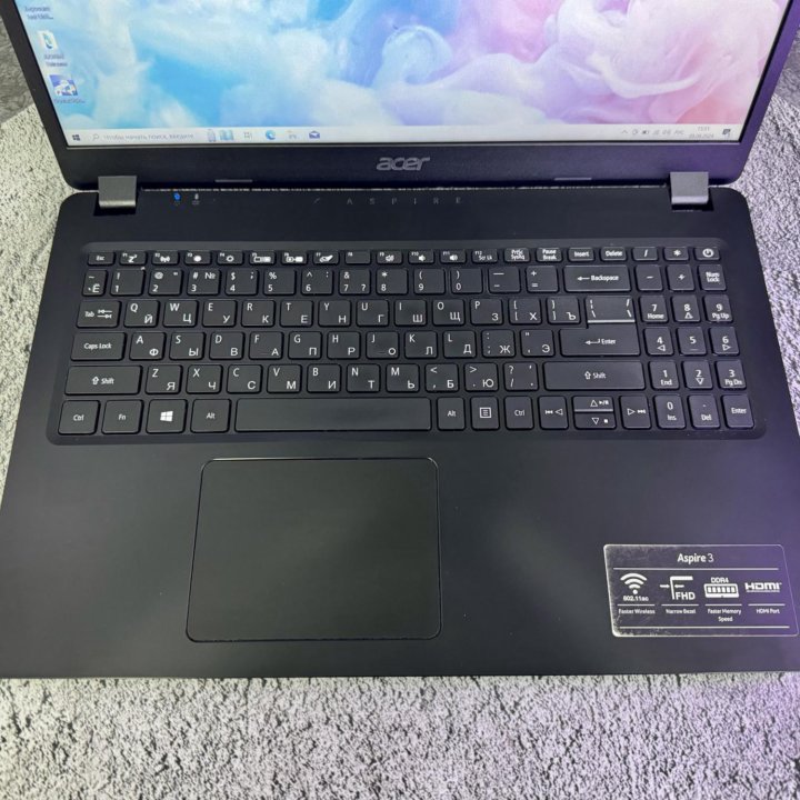 Ноутбук acer на Core i3-1005G1/ 8 GB/ SSD 240 GB