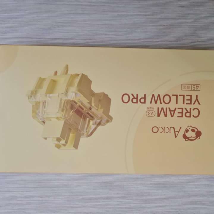 свитчи Akko V3 Pro Yellow Cream