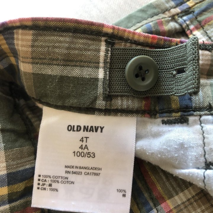 Шорты для мальчика OldNavy 4 г